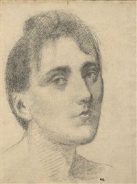 アンティーク・リトグラフ　Puvis de Chavannes アンティーク・リトグラフ Puvis de Chavannes