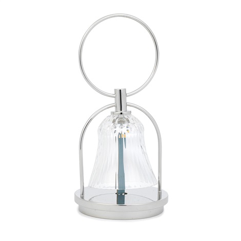 Hermès Saint Louis a Clear Crystal Apollo Votive Table Lamp by