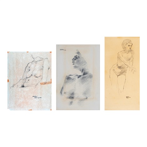 a. Nude b. Nude c. Nude by Ibarra de la Rosa on artnet