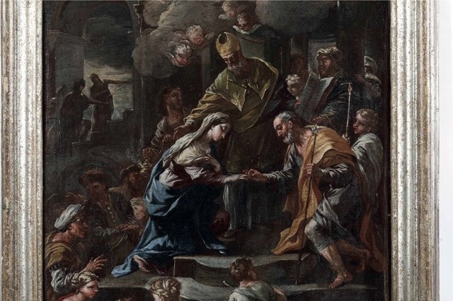 Sposalizio della Vergine by Luca Giordano on