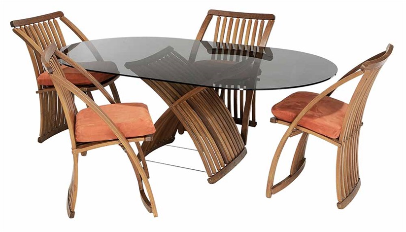 Frank Lloyd Wright Style Dining Table By On Artnet Frank Lloyd Wright Style Dining Table By