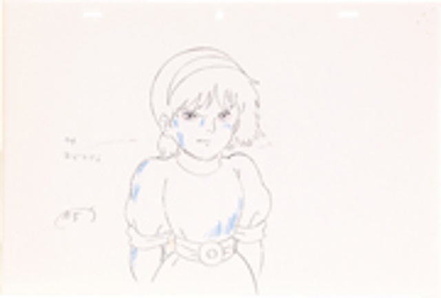 天空の城ラピュタ」修正ラフ原画 Cut.D-154631点組 by Studio Ghibli