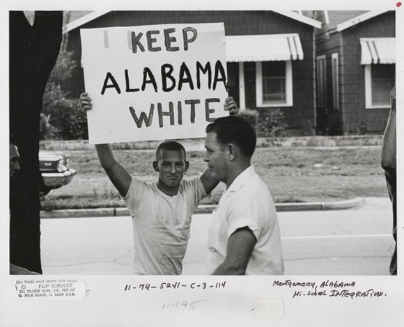 Keep Alabama white by Flip Schulke on artnet