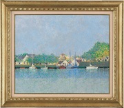 ANDRÉ BOURRIÉ 風景画 LES HERBES DU RIVAGE Andre Bourrie | Les Herbes de Rivage | MutualArt