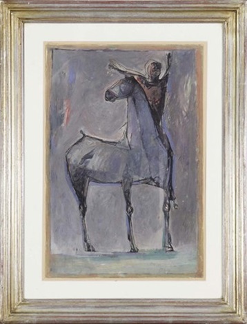 Marino Marini、Cavallo e Cacalliere MARINO MARINI Cavallo e cavaliere. 1947.