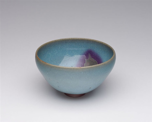 A Chinese Jun Yao Purple Splashed Bowl, Jin Dynasty, 12th A Chinese Jun Yao Purple Splashed Bowl, Jin Dynasty, 12th