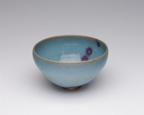 A Chinese Jun Yao Purple Splashed Bowl, Jin Dynasty, 12th A Chinese Jun Yao Purple Splashed Bowl, Jin Dynasty, 12th