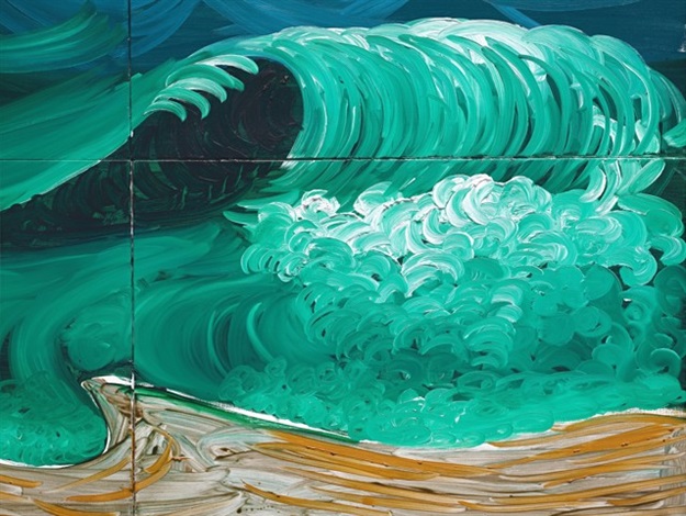 A Bigger Wave by David Hockney on artnet