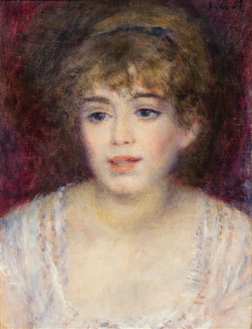 Amazon.com: Portrait de Jeanne Samary by Pierre-Auguste