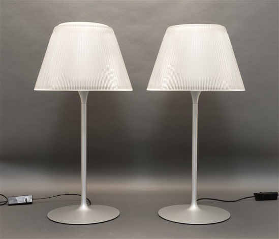 Pair Of Philippe Starck Romeo Moon T1 Table Lamps By Pair Of Philippe Starck Romeo Moon T1 Table Lamps By