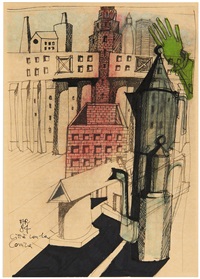 洋書 Aldo Rossi: Drawings and Paintings Aldo Rossi : Drawings and Paintings 1981-1991 (1996