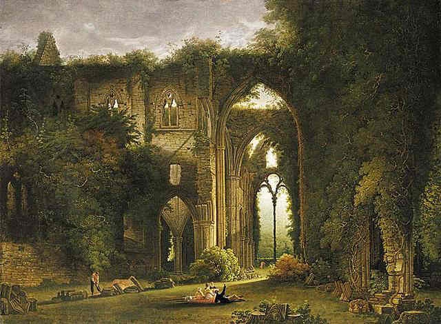 samuel-colman-tintern-abbey-with-elegant