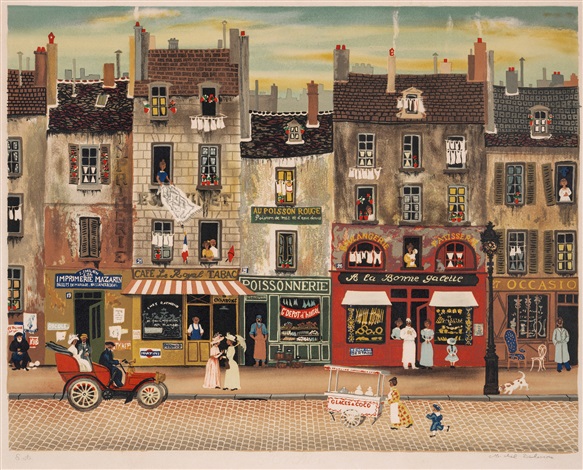 Rue de Paris by Michel Delacroix on artnet Rue de Paris by Michel Delacroix on artnet