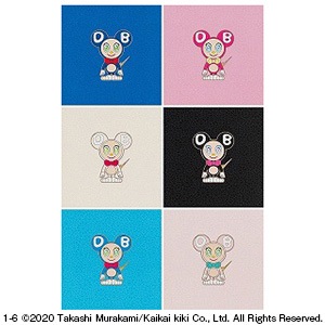 1. DOB 2020 BLUE／2. DOB 2020 PINK／3. DOB 2020 Pearl gold White  