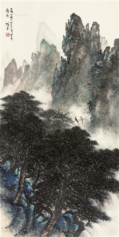 絵画 Spring in the valley Spring in the Alps – Thomas Kinkade Studios