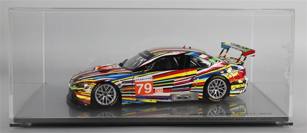 Jeff Koons BMW M3 GT2 Art Car Scale Models Up For Sale