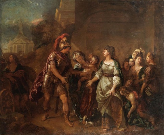 Hector and Andromache by Charles de la Fosse on artnet