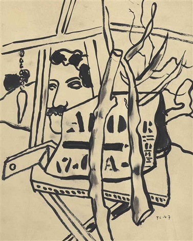 FERNAND LEGER、LA TABLE DANS LE JARDIN Dans le jardin by Fernand Léger on artnet