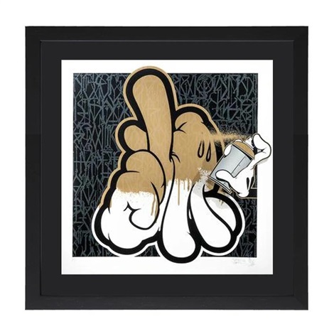 LA Hands - Gold by OG SLICK X DEFER on artnet