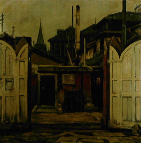 Alley of Yamate by Katsumi Ukita on artnet