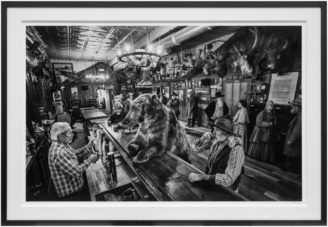 A Bear Walks into a Bar by David Yarrow on artnet