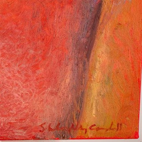 RED NUDE by Shirley Aley Campbell on artnet