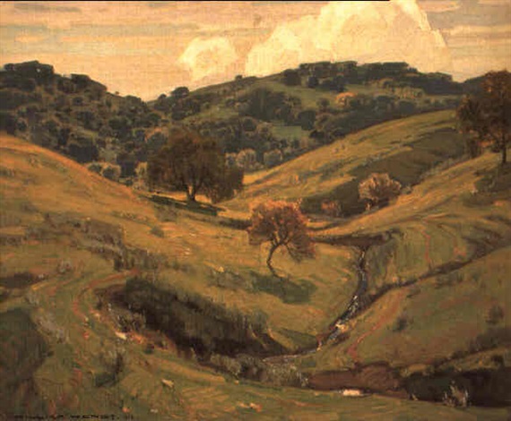 Spring by William Wendt on