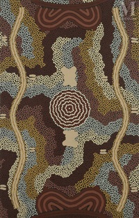 洋書 Clifford Possum Tjapaltjarri Clifford Possum painting sells for record $2.4m - ABC News
