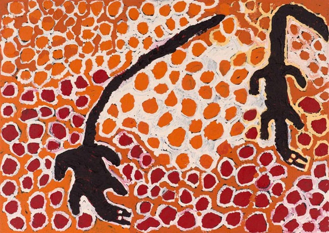 Wati Ngintaka Kutjara by Harry Tjutjuna on