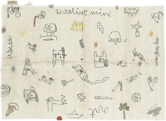 Edgar Plans Rug “Woolable Wall Notes” Woolable Rug Walls Notes by Edgar Plans and Lorena Canals on