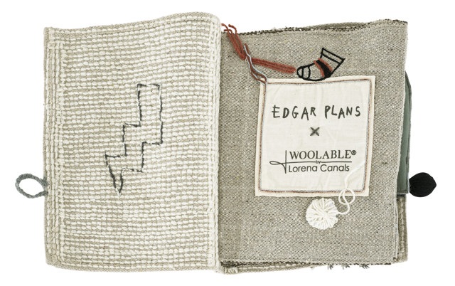 Edgar Plans Rug “Woolable Wall Notes” Woolable Rug Walls Notes by Edgar Plans and Lorena Canals on
