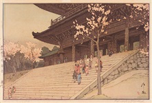 Chion-in Temple Gate 「桜八題」楼門 知恩院 by Hiroshi