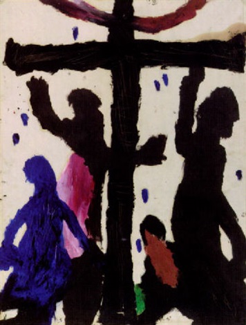 The empty cross by Louis Soutter on artnet