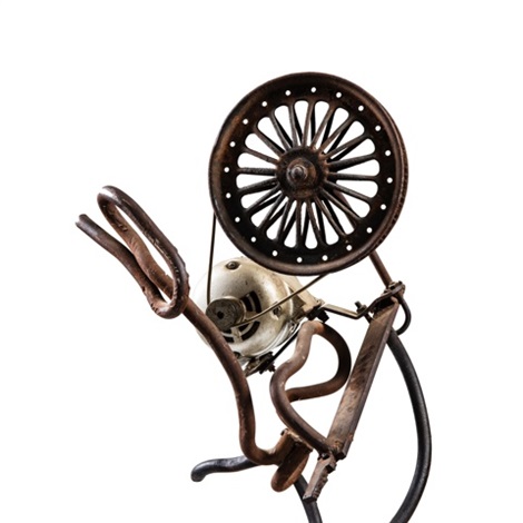 Tournesol Serie Welded Sculpture by Jean Tinguely on artnet