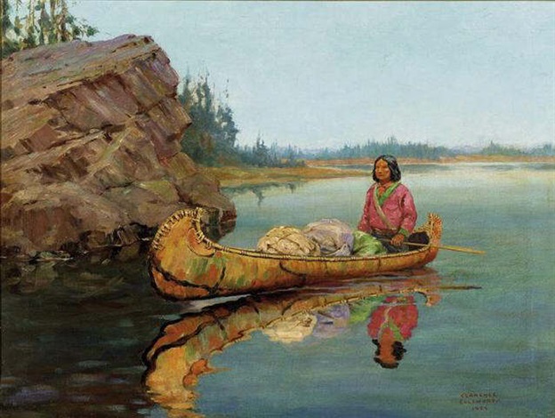 Image result for indian canoe