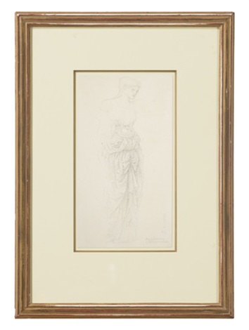 Study of Fortune for The Wheel of Fortune by Edward Burne-Jones on artnet