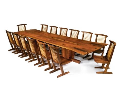 Conoid Dining Table By George Nakashima On Artnet Conoid Dining Table By George Nakashima, George Nakashima Conoid Dining Table