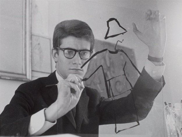 Yves saint on sale laurent portrait