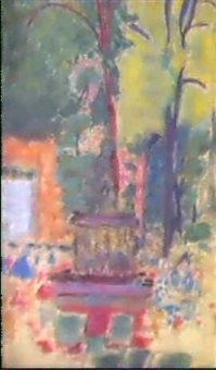Pierre Bonnard、PERSONNAGES DANS UN PARC Pierre Bonnard、PERSONNAGES DANS UN PARC