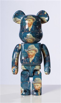 Amazon.com: BEARBRICK Van Gogh Self-Portrait of a Grey Felt