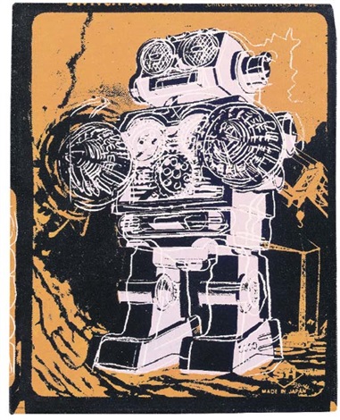 Toy Painting Robot by Andy Warhol on artnet