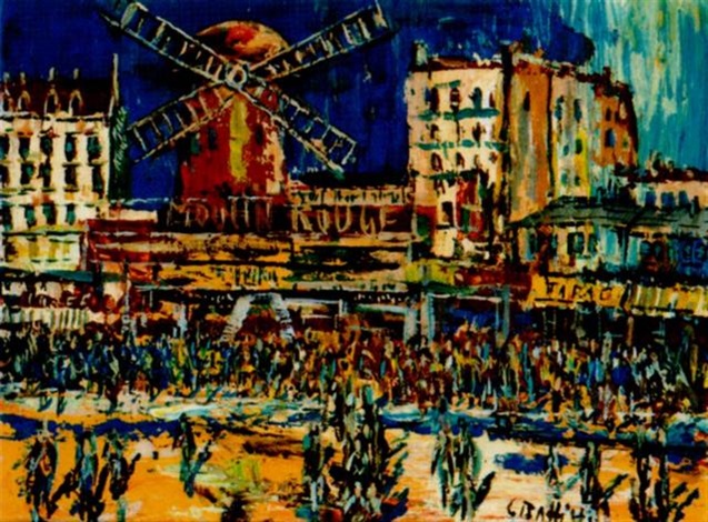 Paris, Moulin Rouge by Carlo Battisti on