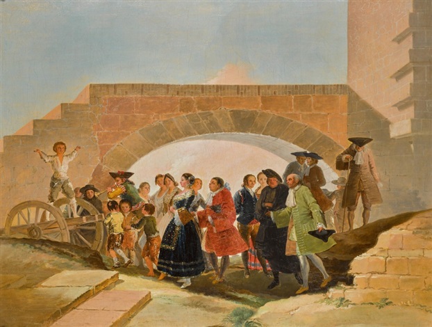 La Boda The Wedding by Francisco Goya on