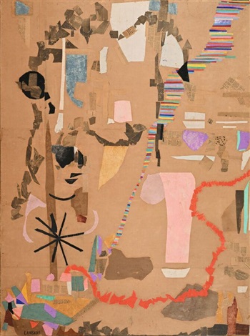 Andre Lanskoy、COMPOSITION Composition, 1960 - Andre Lanskoy - WikiArt.org