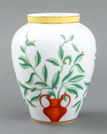 ROSENTHAL FOR BVLGARI, ITACA VASE, SMALL by Rosenthal (Co.) on artnet