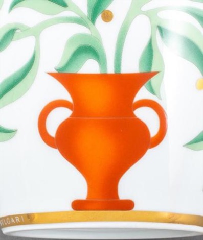 美品ブルガリ BVLGARI ローゼンタール 花瓶 ITACA ROSENTHAL FOR BVLGARI, ITACA VASE, SMALL by Rosenthal (Co.) on artnet