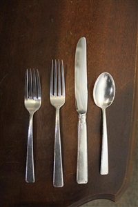 Old lace sales sterling silver flatware