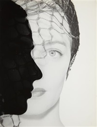 untitled (profile silhouette) by erwin blumenfeld