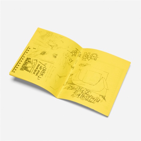 Zines and poster by Mark Gonzales (Krooked) on artnet