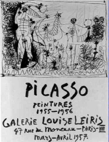 Picassopeintures 19551956 by Pablo Picasso on